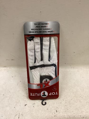 Used Top Flite Mens Golf Glove White XL 11725-S000509844