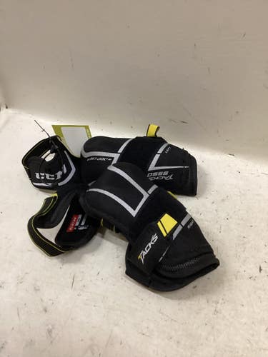 Used CCM TACKS 9550 Junior Elbow Pads LG 11725-S000507382