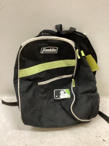 Used Franklin BB BACKPACK BB/SB Player Backpack Black 11725-S000509495
