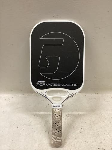 Used Gamma Sports RCF AIRBENDER 10 Pickleball Racquet Black And White 11725-S000509499