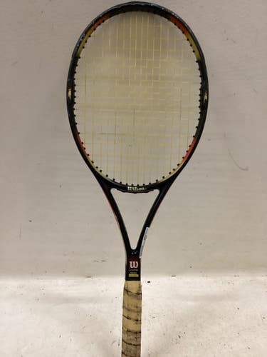 Used Wilson PRO STAFF CLASSIC 6.1 SI Adult Tennis Racquet Red 4 3/8" 11725-S000509556