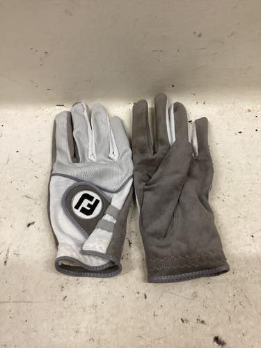 Used Foot Joy Mens Golf Glove Grey And White XL 11725-S000509573
