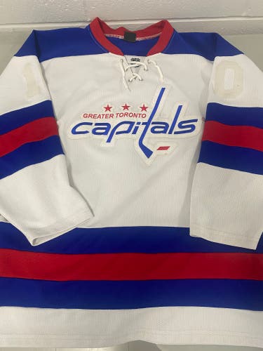 Capitals adult small Jersey