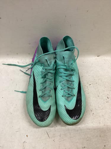 Used Nike Soccer Cleats Turquoise Senior 9.5 11725-S000509862