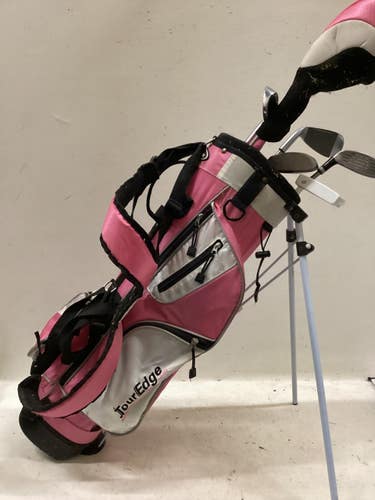 Used Tour Edge BAZOOKA HT MAX J Jr Package Set RH Pink 7 Piece 11725-S000509323