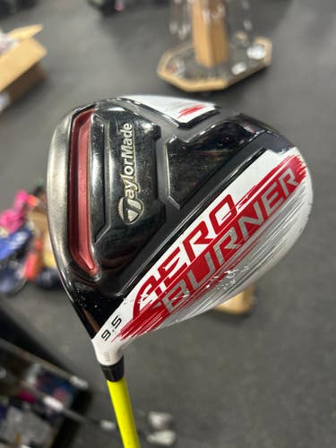 Used Taylormade AEROBURNER Mens Driver LH 9.5 Degree 11337-S000488535