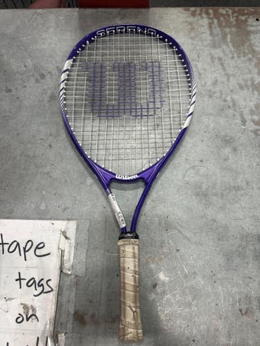 Used Wilson SERENA Girls Tennis Racquet Purple 23" 11337-S000496199