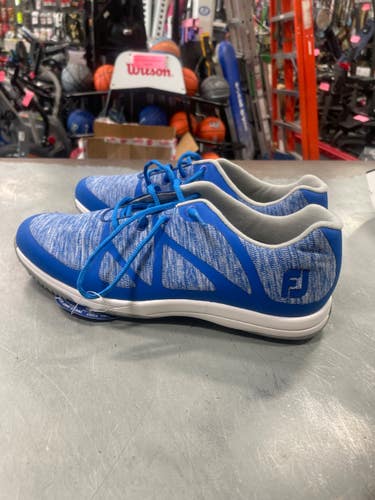 Used Foot Joy Mens Golf Shoes Royal Blue Senior 9.5 11337-S000496603