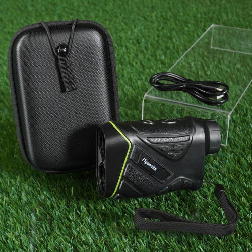 Flysocks PF260 Rangefinder Golf Yards Meters Magnetic Slope W/ Hard Case & Cord