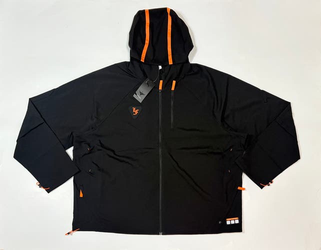Size XXL Men’s Puma x LaFrance Heem Era Full-Zip Jacket 632473-01
Black / Orange Glow