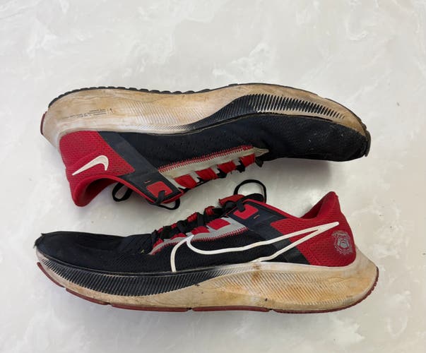 UGA Georgia issued Black Men's Size M 12.0 (W 13.0) Nike React (Used)