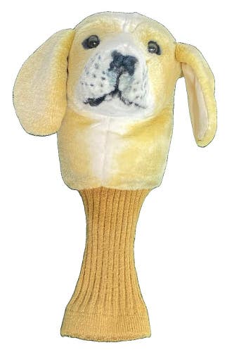 JP Lann Golf Dog Headcover Basset Hound Animal Head Cover With Sock