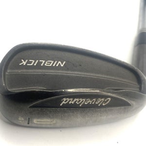 Left Handed Cleveland Niblick 49 D Wedge Chipper w/Action Lite Uniflex Steel