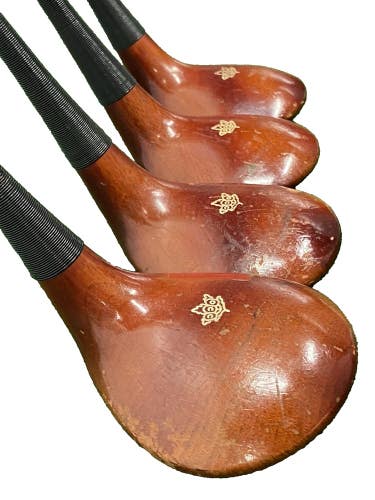 MacGregor Custom Tourney Leaf Cluster OCC Wood Set 1w,3w,4w,5w 2 Steel HC's RH