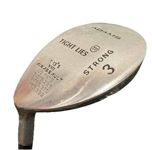 Adams Tight Lies VMI Strong 3 Wood 13* LH SuperShaft Regular Graphite Stock Grip