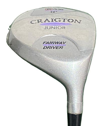 RAM Craigton Junior Fairway Driver 14 Graphite 37.5" RH Stock Grip 54-57" Height