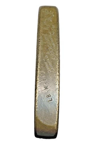 Acushnet Bullseye LB-M-4-P Reuter Jr Putter Fluted Steel 34" RH Original Grip