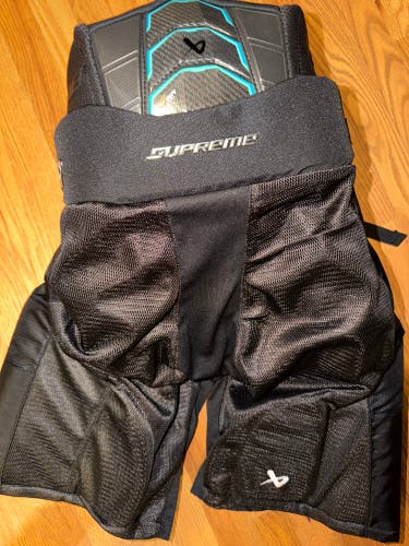 New, NWT, Bauer Supreme Fuse Pants, Black, Size Intermediate LG