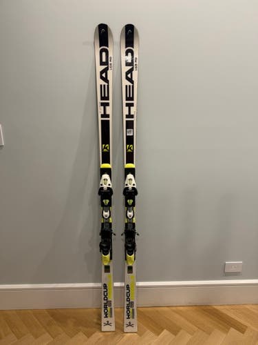 Racing 181 cm HEAD WC Rebels i.GS RD Skis With Bindings (Used)