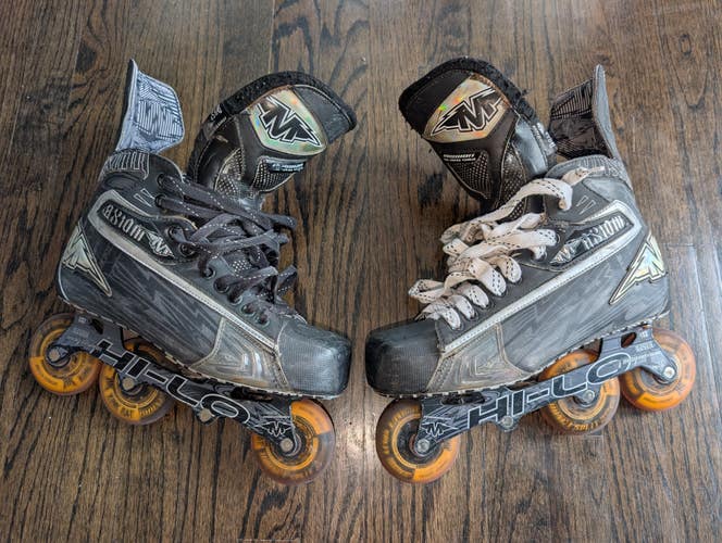 Mission Axiom T9 Inline Skates Regular Width Size 9.5 (Used)
