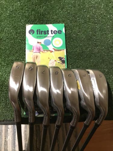 Taylormade RAC OS Irons Set (5-PW-SW) Regular UG65 Graphite Shafts (READ)