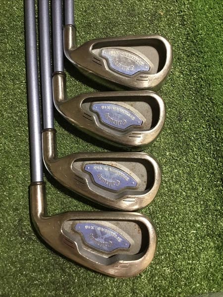 Callaway Ladies Steelhead X-16 Irons Set (4-PW-SW) System UL 45