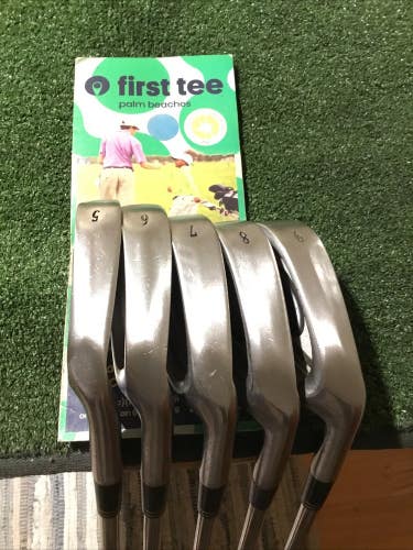 Square Two XLT Irons Set (5-9 Irons) Regular Steel Shafts (Read)