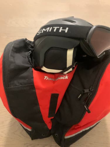 Great Condition includes Googles, Men's (Small) Smith Helmet ( Slightly Used)