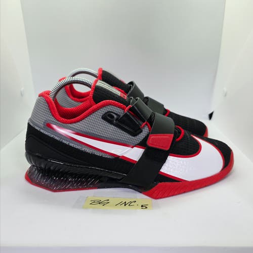 Nike Romaleos 4 Weightlifting Black/Red Men's sz 8.5 / Wmn sz 10 NEW CD3463-003