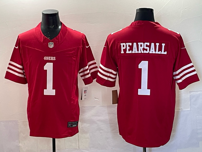 Custom San Francisco Football Jersey, Men's Game Day Fan Shirt