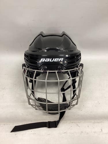 Used Bauer IMS 5.0 Helmet Cage Combo Black MD 11851-S000053616