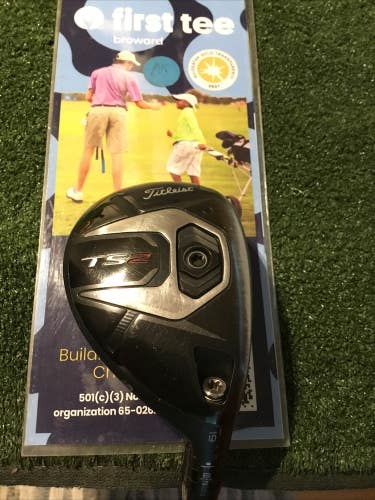 Titleist TS2 19* 3 Hybrid Stiff Tensei AV Series 70 HY Blue Graphite Shaft