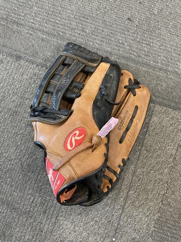 Used Rawlings PREMIUM SERIES BB/SB Glove RH Throw Brown 12 3/4" 11614-S000245223