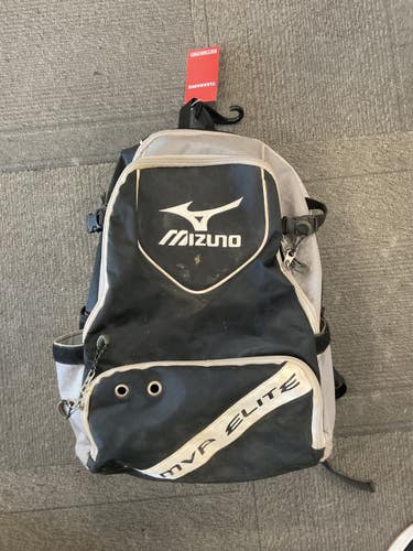 Used Mizuno PLAYER CARRY BAG BB/SB Player Carry Bag Grey 11614-S000245200