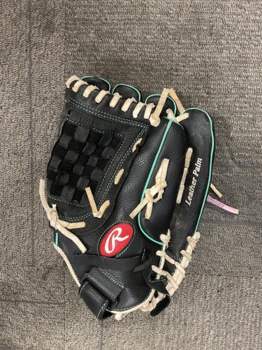 Used Rawlings WFP115MT SOFTBALL BB/SB Glove RH Throw Black 11 1/2" 11614-S000245205