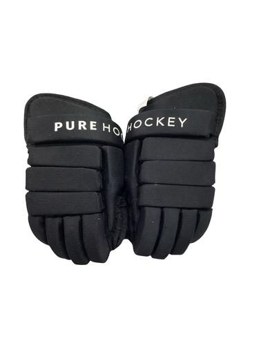 Used Pure Hockey YOUTH GLOVES Youth Gloves Black 9" 11613-S000191181