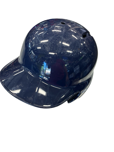 Used Rawlings BATTING HELMET Batting Helmet No Mask Navy Blue MD 11682-S000140364