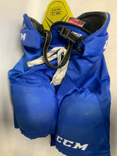 Used CCM TACKS 9060 Junior Pant Royal Blue MD 11823-S000042230
