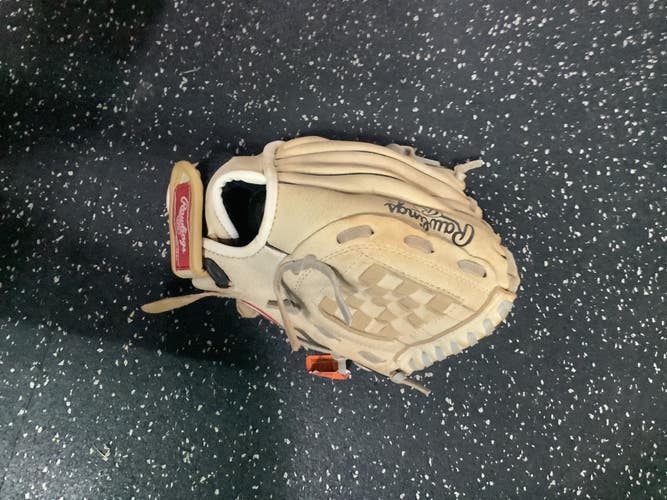 Used Rawlings H100BC BB/SB Glove RH Throw Brown 10" 10743-S000496089