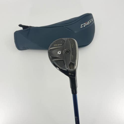 Taylormade Qi4D Rescue 19* Hybrid RH Fujikura Ventus Blue Velocore + Extra Stiff