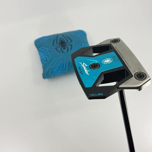 Taylormade Spider 5K-ZT Putter RH Mallet 34 1/4" Headcover Used Steel Golf Club