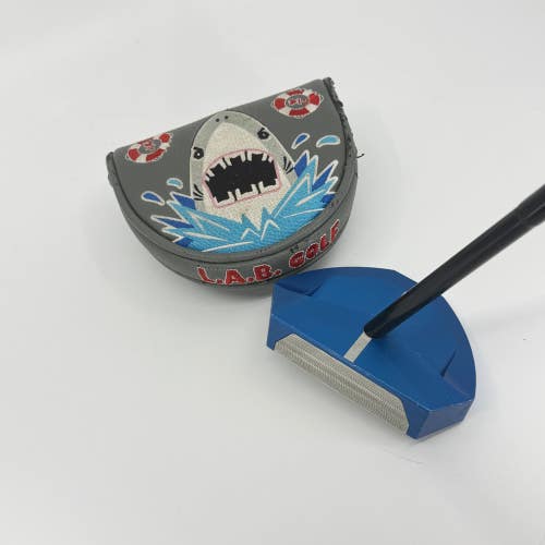 L.A.B. Golf OZ.1i Putter RH Mallet 31 1/2" Headcover Used Steel Golf Club