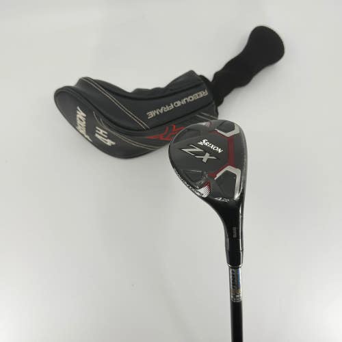 Srixon ZX 22* 4 Hybrid RH Project X Evenflow Riptide Regular 80 5.5 Headcover