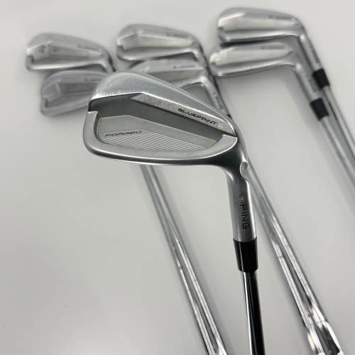 Ping Blueprint S 4-PW Iron Set RH KBS Tour 120 S Stiff 7 Clubs Used Golf Clubs