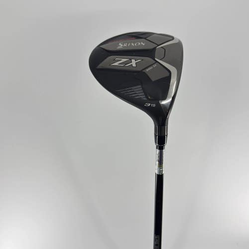 Srixon ZX MK II 15* 3 Wood RH Mitsubishi Tensei AV White Stiff 43 3/8" Used