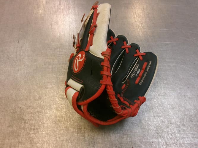 Used Rawlings PLAYERS SERIES BB/SB Glove RH Throw Navy Blue 11" 11339-S000207515