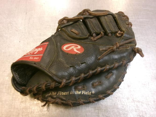 Used Rawlings HIGHLIGHT BB/SB First Base RH Throw Black 11 1/2" 11339-S000207475