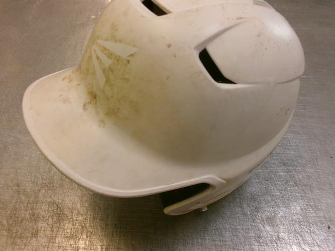 Used Easton ALPHA Batting Helmet No Mask White LG 11339-S000207471