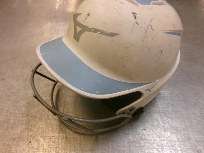 Used BoomBah HELMET Batting Helmet w/Mask White MD 11339-S000207469