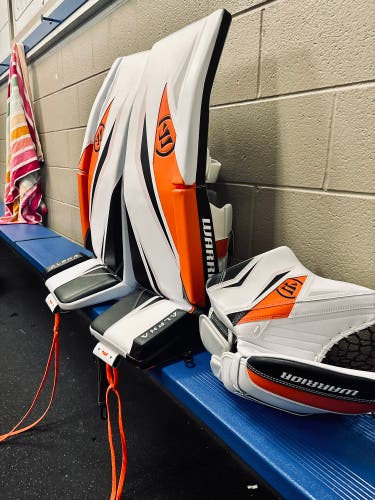33" 2025 Warrior Regular Goalie Full Set (Used)